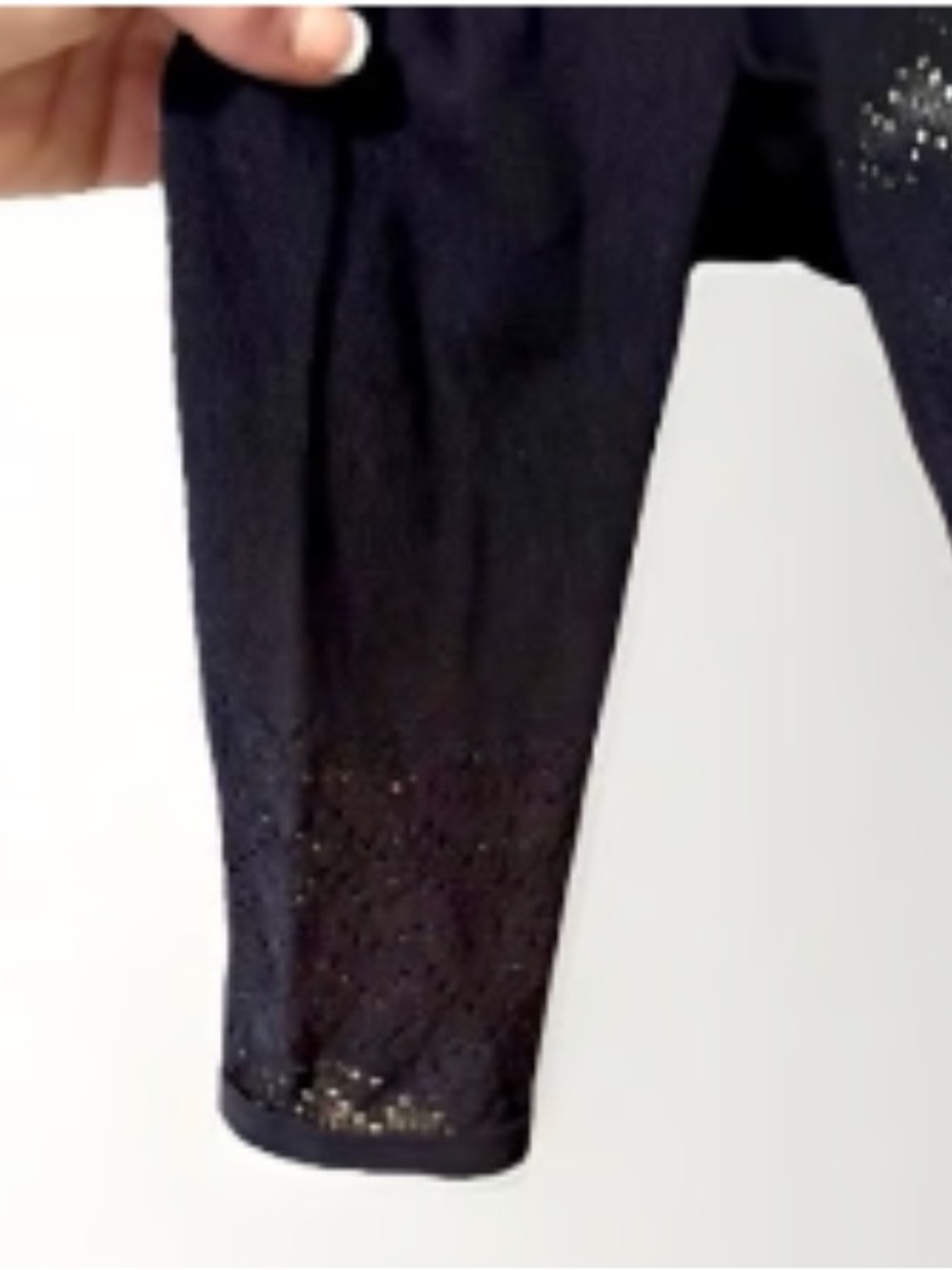 Company Ellen Tracy Silk front-tie wrap cardigan Black Medium - Picture 6 of 9